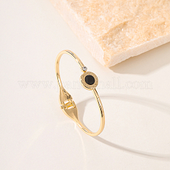 Roman Style Alloy Hinged Bangles for Women&nbsp;IG2140