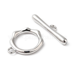 Brass Toggle Clasps&nbsp;KK-P234-85P