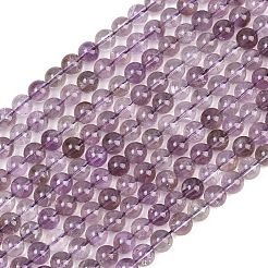 Natural Amethyst Beads Strands&nbsp;GG-CBA20C8-A02-6MM
