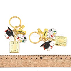 2026 Graduation Season Theme Alloy & Brass Pendant Keychains&nbsp;KEYC-JKC01495