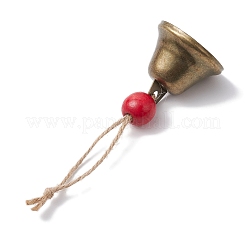 Iron Bell Pendant Decoration&nbsp;HJEW-JM02235-02