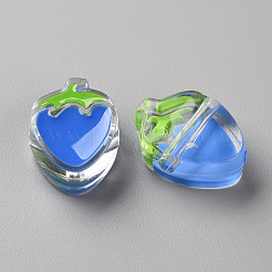 Transparent Enamel Acrylic Beads&nbsp;TACR-S155-003K