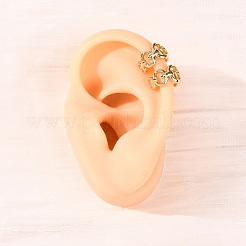 Brass Cuff Earrings&nbsp;EJEW-G445-03G