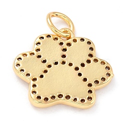 Real 18K Gold Plated Brass Micro Pave Cubic Zirconia Charms&nbsp;ZIRC-L100-085G