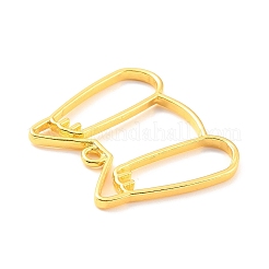 Alloy Open Back Bezel Pendants&nbsp;LS-FIND-B005-09G