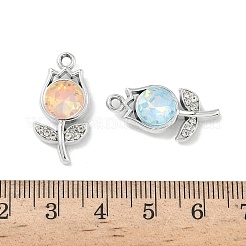Alloy K5 Glass Pendants&nbsp;FIND-L024-18P