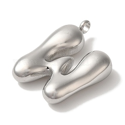 Non-Tarnish 304 Stainless Steel Pendants&nbsp;STAS-M017-08P-23