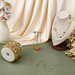 Painted Plastic Ball & Star Chains&nbsp;KY-WH0054-03