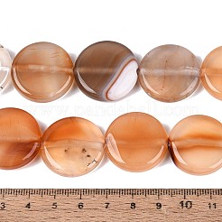 Dyed Natural Agate Beads Strands&nbsp;G-Q606-23F-A01