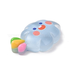 Translucent Cloud Resin Cabochons&nbsp;LS-RESI-K019-03E