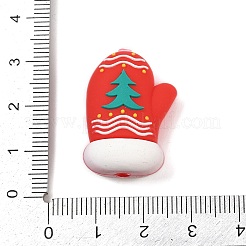 シリコンビーズ  焦点ビーズ  クリスマステーマ  カラフル  服  27x19.5x12.5mm  穴：3mm&nbsp;LS-SIL-I017-01L