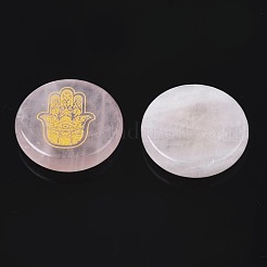 Natural Rose Quartz Cabochons&nbsp;G-S375-005B