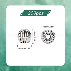 200Pcs Tibetan Style Alloy Spacer Beads&nbsp;FIND-PH0004-32-RS