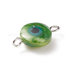 Natural Freshwater Shell Connector Charms&nbsp;PALLOY-JF01691