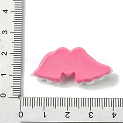 ハロウィーンテーマの不透明樹脂デコデンカボション  心を持った幽霊  16x36x8.5mm&nbsp;CRES-Q219-03H