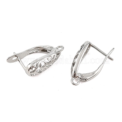 SHEGRACE Brass Hoop Earring Findings&nbsp;XGRQ79218-938P
