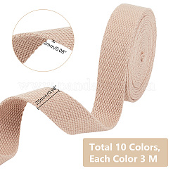 35M 10 Colors Flat Polycotton Ribbon&nbsp;OCOR-PH0002-67