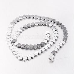 Electroplate Non-magnetic Synthetic Hematite Bead Strands&nbsp;G-F300-23C-01