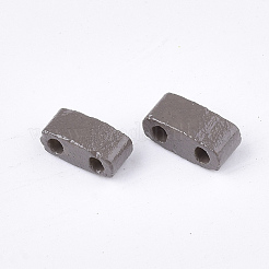 2-Hole Baking Paint Glass Seed Beads&nbsp;SEED-S023-17B-17