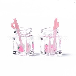 Imitation Drink Resin Pendants&nbsp;LS-CRES-S359-32L