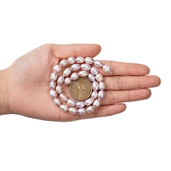 Natural Cultured Freshwater Pearl Beads Strands&nbsp;PEAR-R064-16