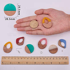 6 Pairs DIY Dangle Earring Making Kits&nbsp;DIY-SC0007-05