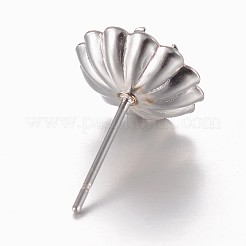 Non-Tarnish 201 Stainless Steel Stud Earring Settings&nbsp;STAS-G073-67P