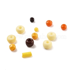 (Defective Closeout Sale: Beads Disordered) DIY 24 Styles ABS & Acrylic Beads Jewelry Making Finding Kit&nbsp;DIY-XCP0003-52