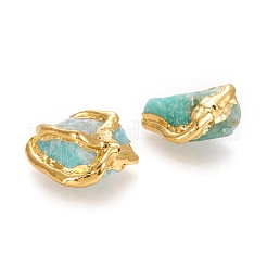 Raw Rough Natural Amazonite Beads&nbsp;X-G-P439-F04