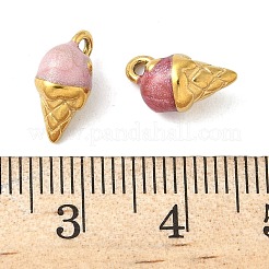 304 Stainless Steel Enamel Charms&nbsp;STAS-K306-33G