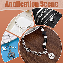 120Pcs 3 Styles Tibetan Style Alloy Pendants&nbsp;FIND-UN0004-27