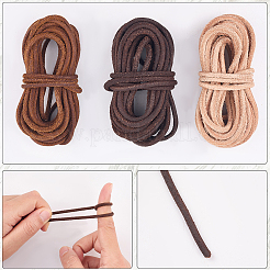 5M DIY Frosted Cowhide Leather Cord&nbsp;OCOR-GF0004-97C-02