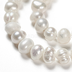 Grade A Natural Cultured Freshwater Pearl Beads Strands&nbsp;LS-SPPA001Y-1A