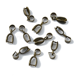 亜鉛合金アイスピックピンチベイル  アンティークブロンズ  15mm  穴：5x4mm  ピン：0.8mm&nbsp;FIND-WH0026-40AB