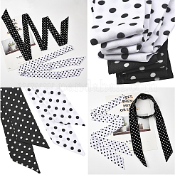 2Pcs 2 Colors Chiffon Ties for Women&nbsp;AJEW-SP0003-51B