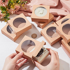 Foldable Kraft Paper Boxes&nbsp;CON-WH0068-63B