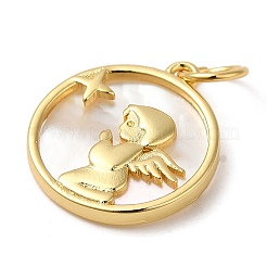 Natural Shell Pendants&nbsp;KK-M271-08G