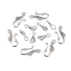 Tibetan Style Alloy Hook and Eye Clasps&nbsp;LF1157Y-NF