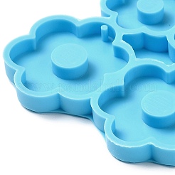 Flower Shape DIY Pendant Silicone Molds&nbsp;X-SIMO-C007-09