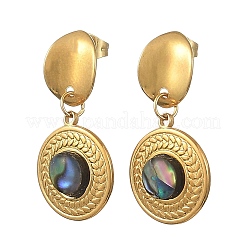 304 Stainless Steel Dangle Stud Earring for Women&nbsp;EJEW-JE07347
