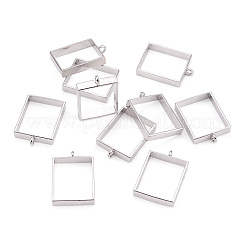 Alloy Open Back Bezel Big Pendants&nbsp;LS-PALLOY-TA0021-02P