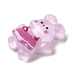 Translucent Resin Decoden Cabochons&nbsp;RESI-M039-02C