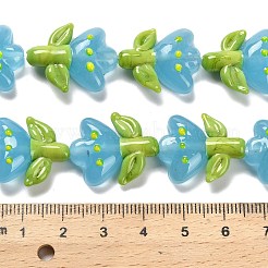 Handmade Lampwork Beads Strands&nbsp;LAMP-A005-03B