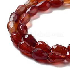 Natural Red Agate Beads Strands&nbsp;G-P520-B06-01