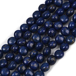 Synthetic Howlite Imitation Lapis Lazuli Beads&nbsp;G-S393-12A-8mm