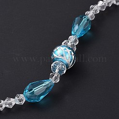 Faceted Crystal Glass Ball Chandelier Suncatchers Prisms&nbsp;AJEW-G025-A07