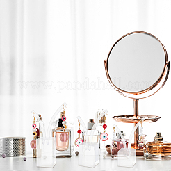 3Pcs 3 Sizes Transparent Acrylic Earring Display Stands&nbsp;EDIS-WH0022-08