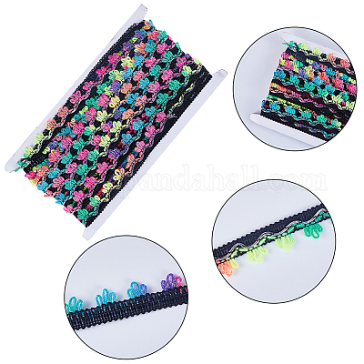 Yarn Mesh Ribbon Wholesale 10M Metallic Yarn Ribbons - Pandahall.com