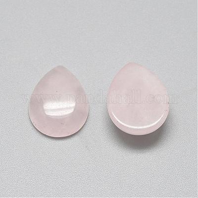 Natural Rose Quartz Cabochons&nbsp;G-R417-10x14-48-1