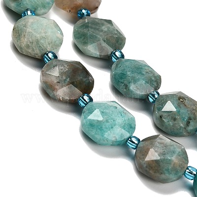 Natural Amazonite Beads Strands&nbsp;G-NH0004-052-1